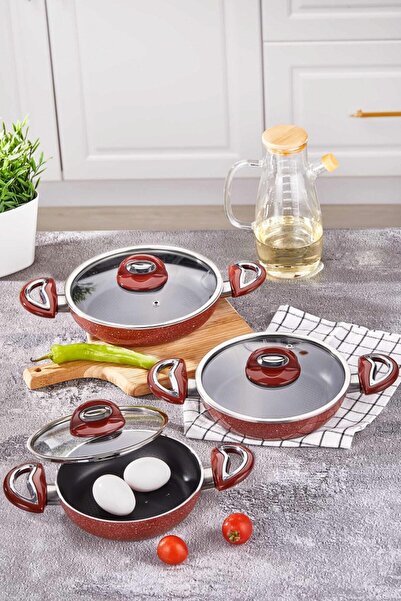 tacev Titan Granite 3-Piece Omelette Set