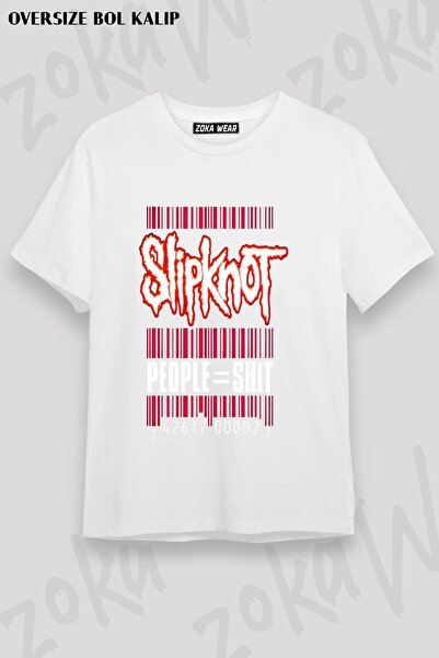ZOKAWEAR Μπλουζάκι Unisex Loose Fit Slipknot v24 με στάμπα