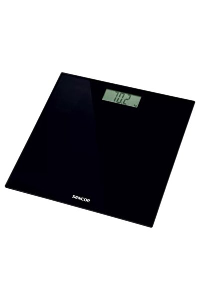 Sencor Cântar personal cu sticlă neagră, 150 kg