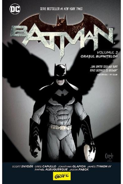 Editura Art Batman. City of Bats, Scott Snyder, Greg Capullo - Art Publishing...
