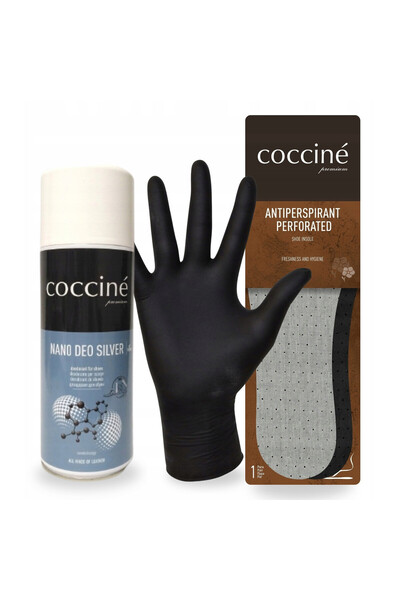 Coccine Set de ingrijire a incaltamintei, Coccine, deodorant nano silver, 400...
