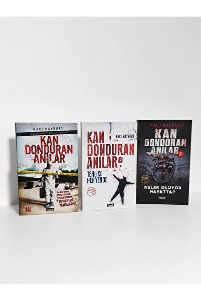İlmek Kitap KAN DONDURAN ANILAR POLİSİYE ROMAN SETİ