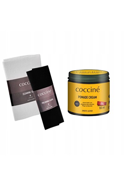 Coccine Set de ingrijire a incaltamintei, Coccine, Crema pomada, 100 ml, negr...