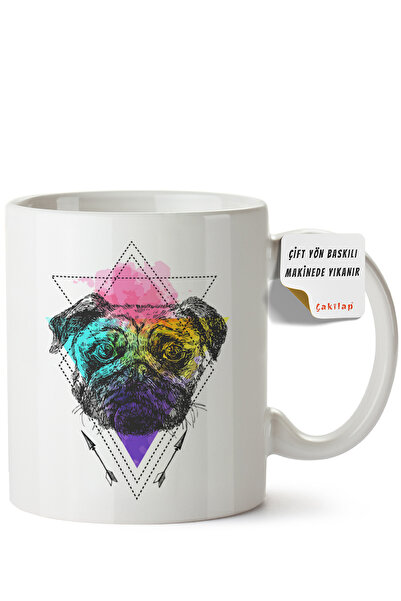 ET ERTAPASSAGE original creative designs Dog Design Printed Porcelain Mug (Do...