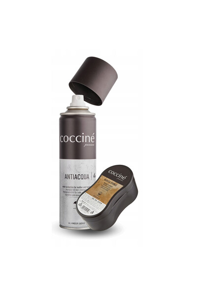 Coccine Set de impregnare, Coccine, Antiacqua, 250 ml, impregnare pentru piel...