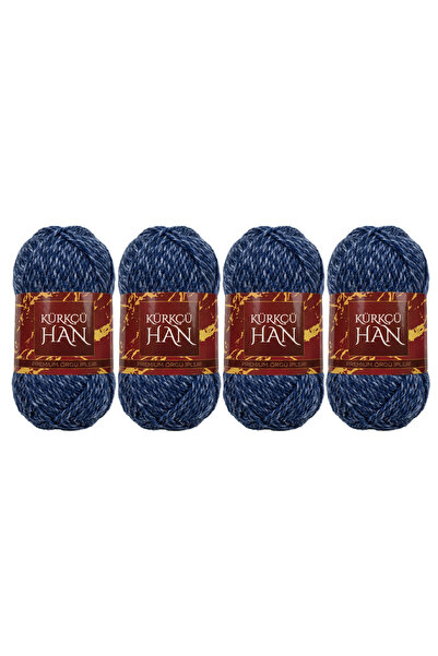 Kürkçü Han Boni %100 Akrilik Örgü İpi 35g 59m 4’lü Paket