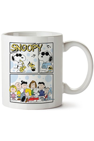 ET ERTAPASSAGE original creative designs Snoopy Printed Porcelain Mug, Machin...