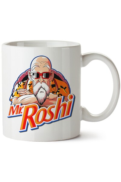 ET ERTAPASSAGE original creative designs Mr.Roshi Printed Porcelain Mug, Mach...