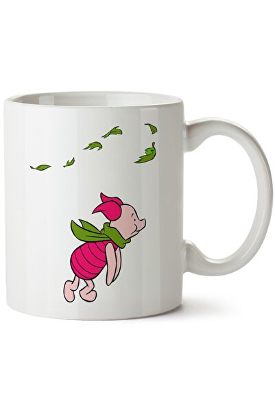 ET ERTAPASSAGE original creative designs Piglet Printed Porcelain Mug, Machin...
