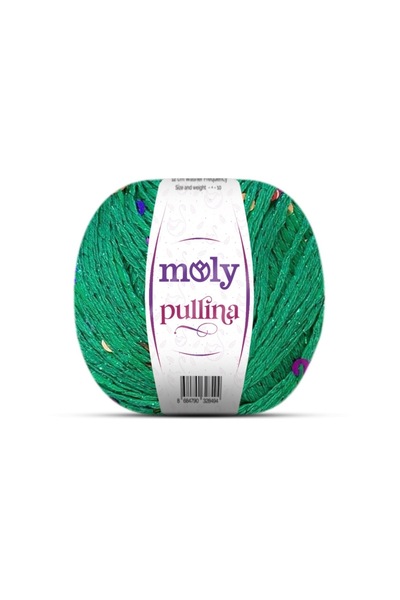 pullina pullu simli pamuklu örgü ipi Color:20 50 gr/145 mt