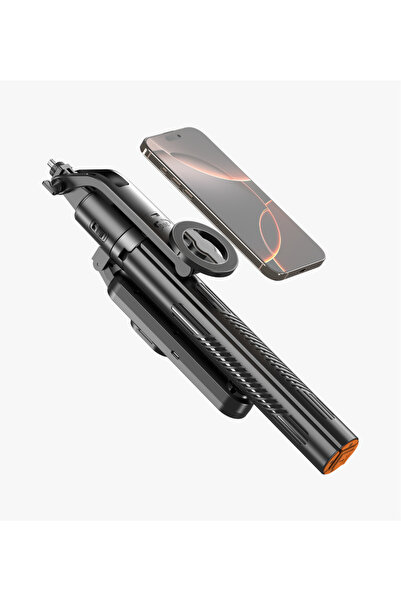 Linktech H880 Premium Manyetik Sap Braketli AI Destekli Yüz Takibi Selfie Çubuğu