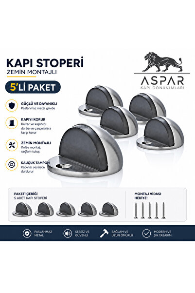 ASPAR PASLANMAZ KAPI STOPERİ