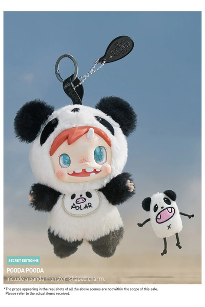 Pop Mart x Polar POP MART Peluş Bebek "POLAR - Monster Baby Collection Series...