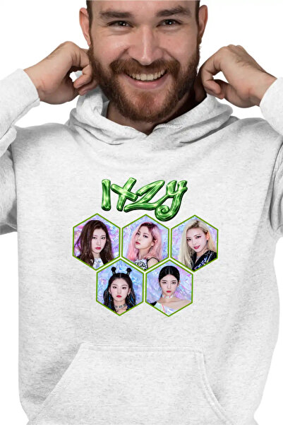 OEM Ανδρικό Φούτερ Itzy Yuna K-pop Εμπορεύματα