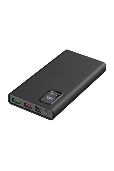 Platinet 10000mAh Power Bank PD3.0 22.5W QC3.0 LED, 2x USB-A, USB-C, MicroUSB...