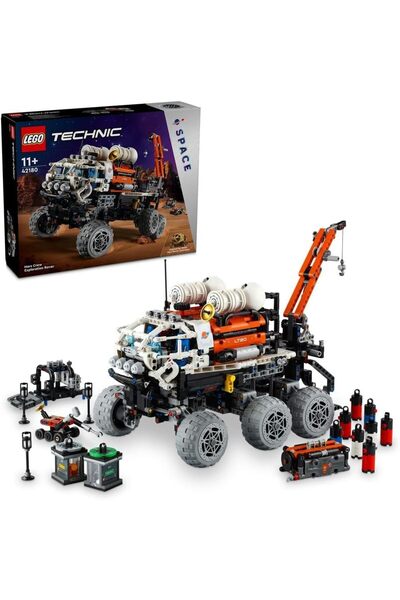 LEGO Technic Mars Crew Exploration Rover Building Set, Outer Space Toy for 11...