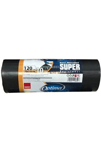 Sano Saci Menajeri Negri - Optima Super, 120 l, 10 buc
