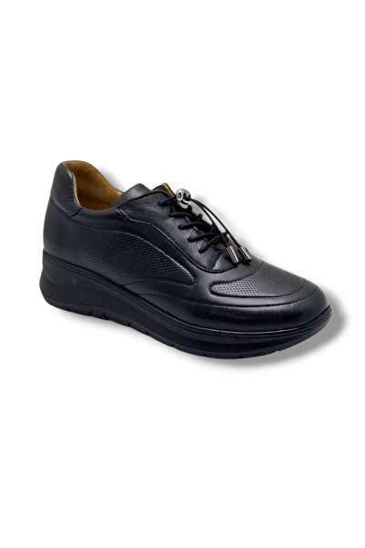 ELLANOR 6030-26 Genuine Leather Rubber Laced Anatomical Padded Sole Women's S...