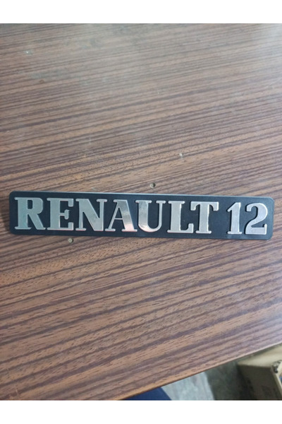 diğer01 11 RENAULT 12 BAGAJ KAPAĞI YAZISI GEÇME