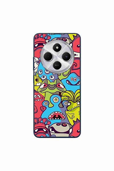 OEM Husa compatibila cu Xiaomi Redmi 14C Silicon Gel Tpu Model Squishi Monsters