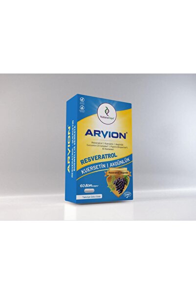 NATURADAYS ARVION RESVERATROL 60 KAPSÜL