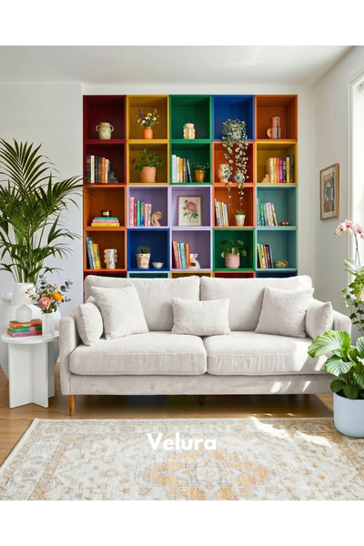 Velura Home & Living Pamela Kanepe - Beyaz