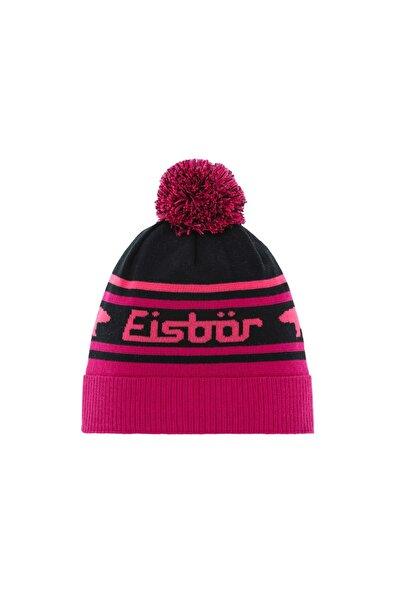 Eisbär Eisbar Chani children's ski hat-Pink/Black-One size