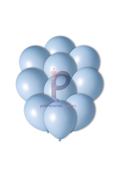 MP Mirific Party Set de baloane din latex, albastru (Baby blue), 12,5 cm