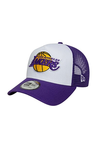 NEW ERA NBA LA LAKERS ΚΑΠΕΛΟ TRUCKER ΜΕ ΠΛΕΥΡΙΚΟ ΕΜΠΡΟΣΘΙΟ ΣΗΜΑ ΜΩΒ