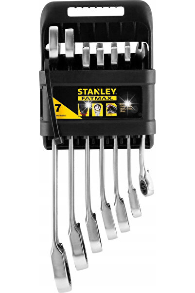 STANLEY SINCE 1913 SET CHEI CILINDRICE-CU-ANGLIȚĂ CU RĂCITOR FATMAX, 7 BUC. 8...