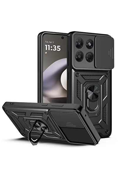 Techsuit Калъф за Motorola Moto G37 Power, серия CamShield, удароустойчива за...