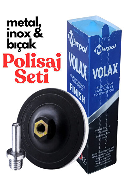 KAYRA LEATHER CRAFT Mavi Cila Don Yağı Metal Parlatma Polisaj Seti 1 Kg + 115...