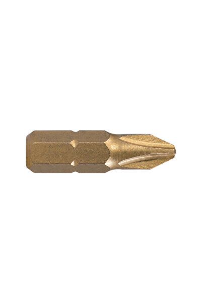 STAYER Bit TiN CVD 1/4'' DIN/ISO 1173 Forma C 6,3 - profil Phillips PH 1, L 25