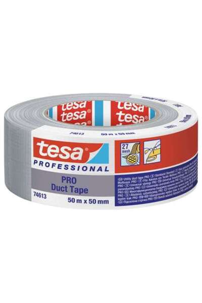 Tesa Banda Adeziva Reparare Durabila 50mm / 50m - Negru