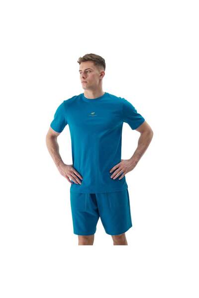 4F Tricou bărbătesc cu mânecă scurtă, mărimea L
