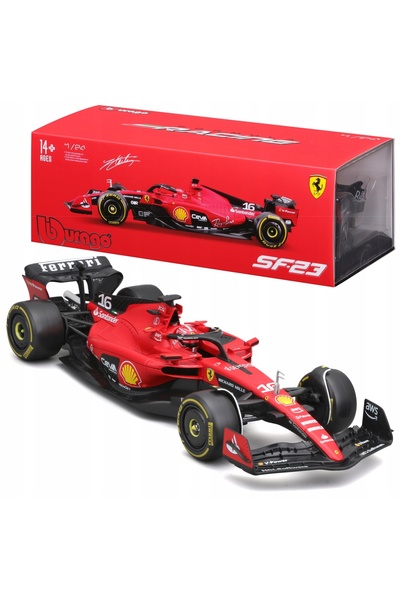 Bburago Junior BOLID F1 Ferrari SF-23 2023 # 16 CHARLES LECLERC MODEL 1:24 BB...