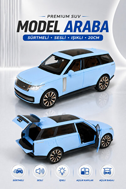 YILDIRIM OYUNCAK Sürtmeli Sesli Işıklı Range Rover Model Araba 20cm – Açılır ...