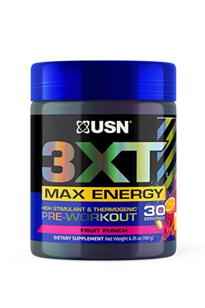 Usn 3Xt Max Energy Fruit Punch 30 Servings