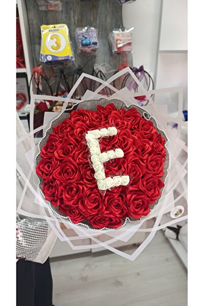 MUTLULUK 30 lu harfli saten buket