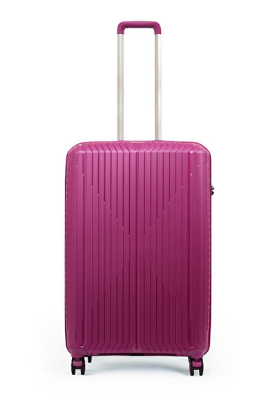 GROUND Sirius Orta Boy Valiz - 10728 - Magenta