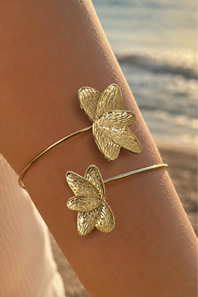 Kokoş Leaf Detailed Pazu Bracelet/Arm Accessory