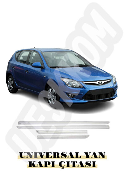 ueskrom Hyundai i30 Krom Yan Kapı Çıtası 2007-2011 Arası Paslanmaz Çelik