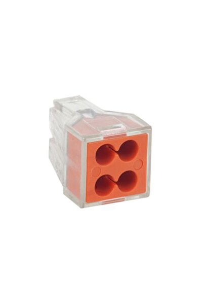 Lechpol Conector electric universal pentru cabluri 4x 0.75-2.5 mm, Pachet de 20