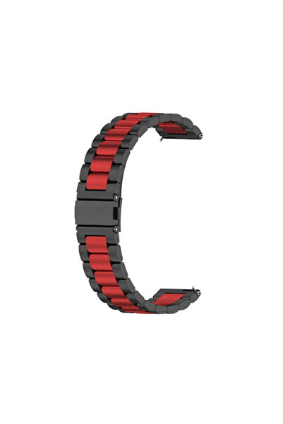 OEM Galaxy Active Active 2 Λουράκι από Ανοξείδωτο Ατσάλι Κόκκινο (Galaxy Watc...
