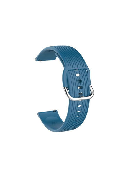 OEM Κάθετο λουράκι σιλικόνης μπλε (Galaxy Watch Active 2)