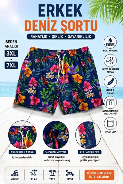 AEY SHOES BATTAL ERKEK DENİZ ŞORTU