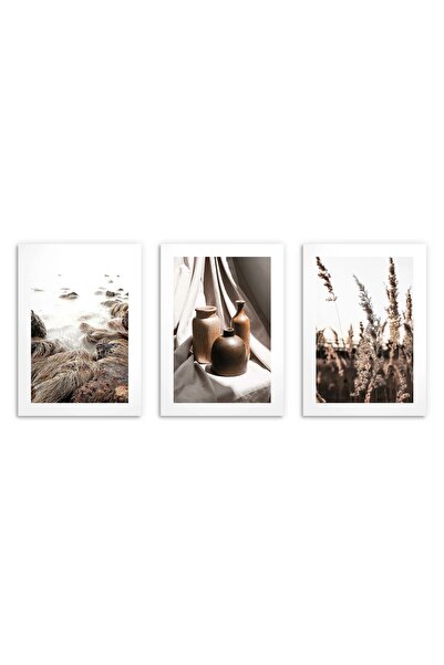 Naklejkomania Postere pentru perete in living sau dormitor, Natura 3x 30x40 cm