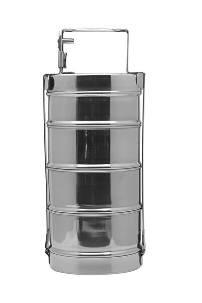 RAJ Bombay Stainless Steel 4-Tier Tiffin Box