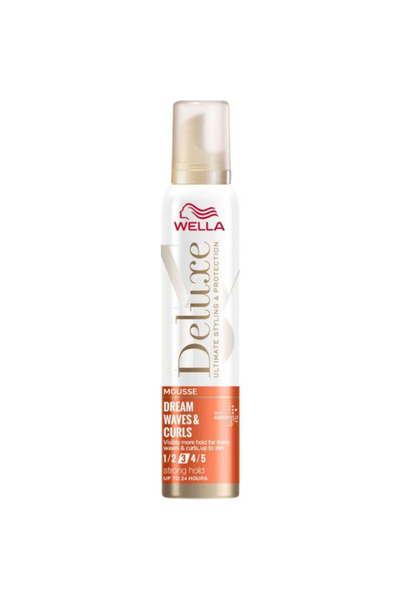 Deluxe Spuma pentru Par Ondulat si Cret - Wella Dream Waves & Curls, 200 ml