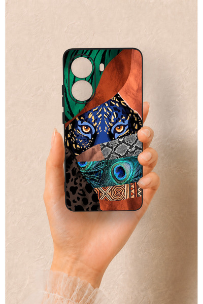 Vip Case Poco X7 Pro Compatible Amazon Tiger Patterned Silicone Case